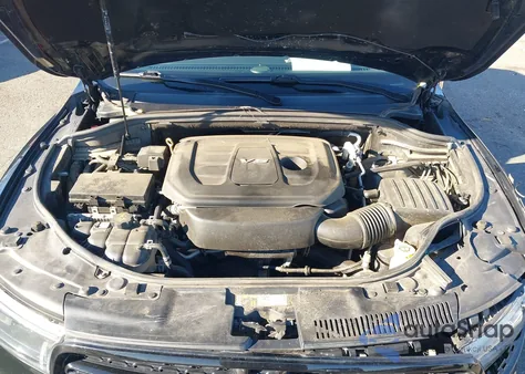 2017 Dodge Durango Gt Awd z USA, uszkodzony, nr VIN 1C4RDJDGXHC643846